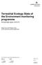 Terrestrial Ecology State of the Environment monitoring programme