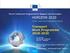 HORIZON Transport Work Programme The EU Framework Programme for Research and Innovation. Smart, green and integrated Transport