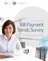 Bill Payment Trends Survey