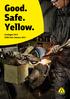 Good. Safe. Yellow. Catalogue 2017 Valid from January 2017