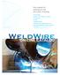 INDEX. Aluminum Welding Wire & Electrodes Bare, Coated & Flux-cored Cobalt ... Chrome Moly Welding Wire ... Copper & Copper Alloys ...