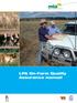 LPA On-Farm Quality Assurance manual