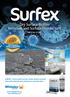 Surfex. Dry Surface Biofilm Remover and Surface Disinfectant FIRST. ARTG No: