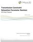 Transmission Constraint Relaxation Parameter Revision ISO Straw Proposal