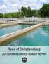 Town of Christiansburg 2017 DRINKING WATER QUALITY REPORT