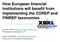 How European financial institutions will benefit from implementing the COREP and FINREP taxonomies
