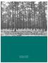 Forestry Bioenergy in the Southeast United States: Implications for Wildlife Habitat and Biodiversity