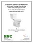 Evaluation of Water Use Reduction Achieved Through Residential Toilet Fixture Replacements