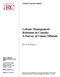 Labour-Management Relations in Canada: A Survey of Union Officials
