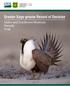 Greater Sage-grouse Record of Decision