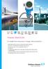 Prosonic Flow B 200. For reliable flow measurement of biogas without limitations