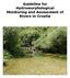 Guideline for Hydromorphological Monitoring and Assessment of Rivers in Croatia