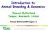 Introduction to Animal Breeding & Genomics