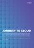 JOURNEY TO CLOUD JOURNEY TO CLOUD