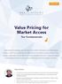 Value Pricing for Market Access