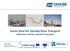 Green Deal for Danube River Transport Objectives and key activities & projects