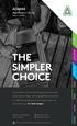 THE SIMPLER CHOICE 2018 PRODUCT GUIDE