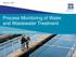 Process Monitoring of Water and Wastewater Treatment