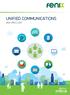 UNIFIED COMMUNICATIONS. With ipecs UCP