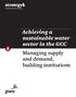 Achieving a sustainable water sector in the GCC Managing supply and demand, building institutions