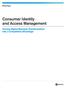 Consumer Identity and Access Management