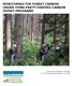 MONITORING FOR FOREST CARBON UNDER THIRD PARTY-VERIFIED CARBON OFFSET PROGRAMS