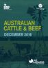 AUSTRALIAN CATTLE & BEEF