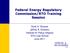 Federal Energy Regulatory Commission/RTO Training Session