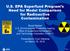 U.S. EPA Superfund Program s Need for Model Comparison for Radioactive Contamination