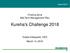 Kureha's Challenge 2018