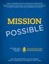 MISSION POSSIBLE. Strategic Plan ( ) Summary