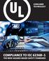 Consumer Technology. Compliance to IEC The new hazard-based safety standard