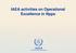 IAEA activities on Operational Excellence in Npps