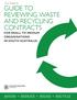 GUIDE TO REVIEWING WASTE AND RECYCLING CONTRACTS