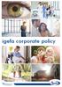 igefa corporate policy