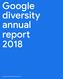 Google diversity annual report 2018
