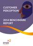CUSTOMER PERCEPTION 2014 BENCHMARK REPORT