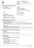 Safety data-sheet (2001/58/EC) Printed Revision (GB) Version 4.0 Kali Gazon