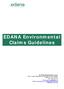 EDANA Environmental Claims Guidelines
