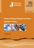 Climate Change Strategy for Wales. Summary Version