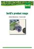 fertil s product range Substrate Manufacturers Technical leaflet
