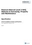 Pearson Edexcel Level 3 NVQ Diploma in Surveying, Property and Maintenance