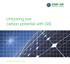Unlocking low carbon potential with GIS. An ESRI (UK) White Paper