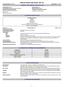 Material Safety Data Sheet: JM-135 Supercedes Date 04/06/2010 Issuing Date 07/19/ PRODUCT AND COMPANY IDENTIFICATION