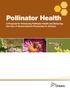 Pollinator Health. A Proposal for Enhancing Pollinator Health and Reducing the Use of Neonicotinoid Pesticides in Ontario.