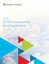 EEI ESG/Sustainability Reporting Template. May 2018