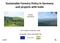 Sustainable Forestry Policy in Germany and projects with India