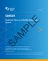 SAMPLE. Customer Focus in a Quality Management System