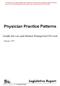 Physician Practice Patterns