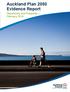 Auckland Plan 2050 Evidence Report. Opportunity and Prosperity February 2018